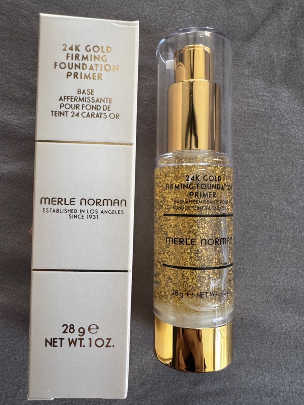 Merle Norman Gold Firming Foundation Primer 1oz NIB